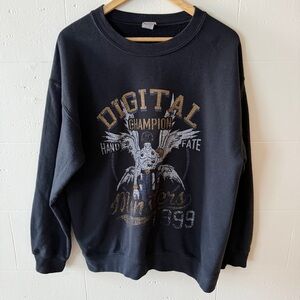 Vintage 1999 | Graphic Crewneck Sweatshirt | Indie Streetwear | Size La